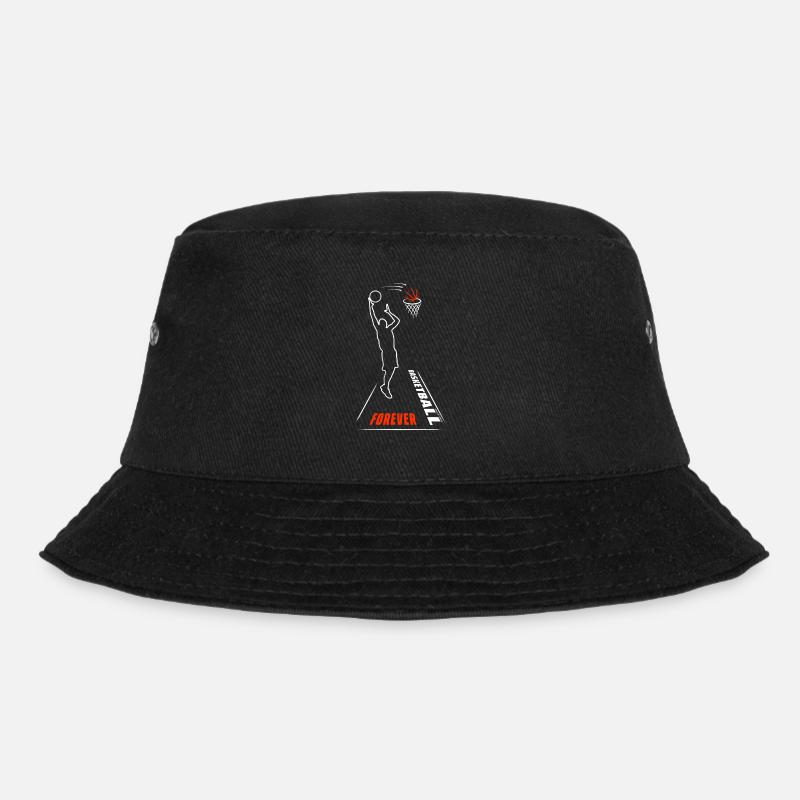 🏀 Basketball forever - Bucket Hat - black
