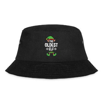 Group Matching Family Christmas Gift Elf - Bucket Hat - Schwarz - Vorne - Lela (165cm)
