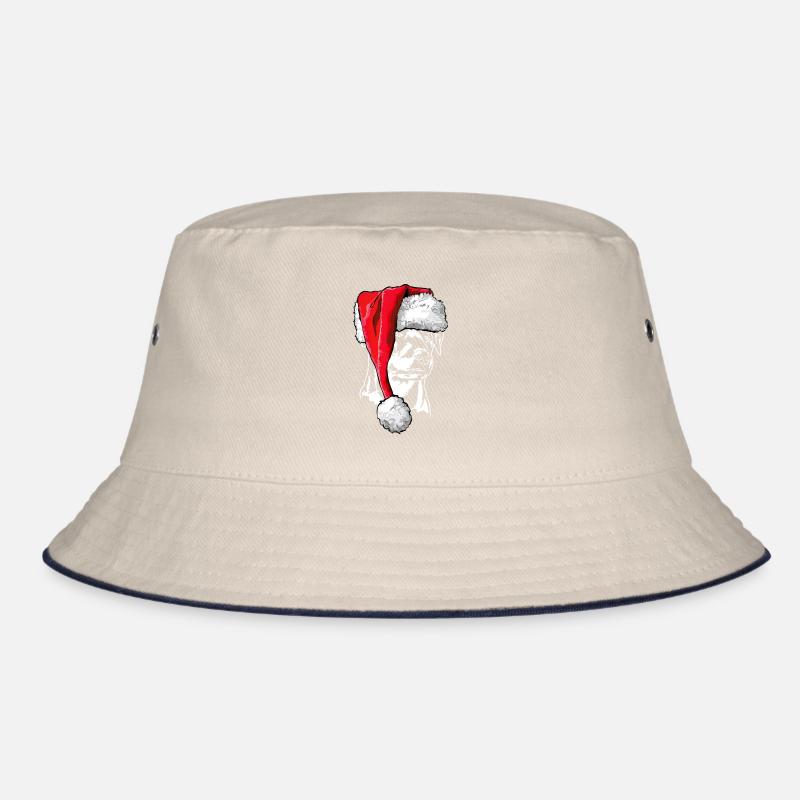 Santa Deutscher Jagdterrier Weihnachten Wilsigns Bucket Hat