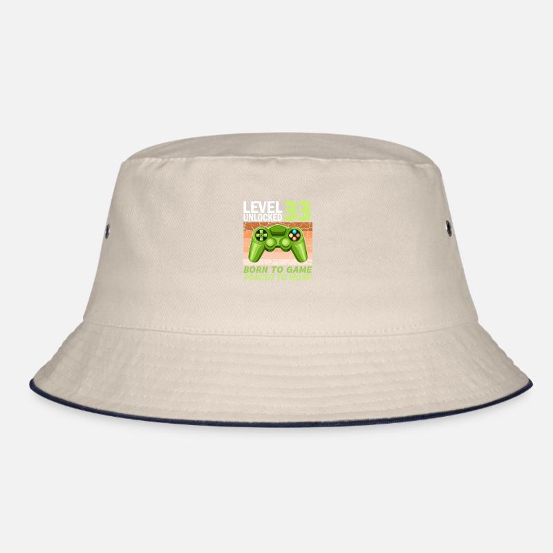 33. Geburtstag Gamer Videospiele Bucket Hat