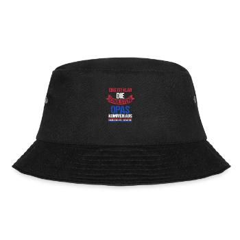 Holland Opa Großvater Niederländer Niederlande - Bucket Hat - Schwarz - Vorne - Lela (165cm)