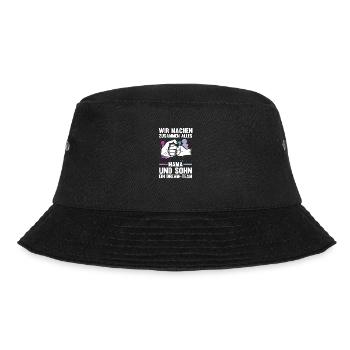 Mom and son - Bucket Hat - black - Front - Lela (165cm)