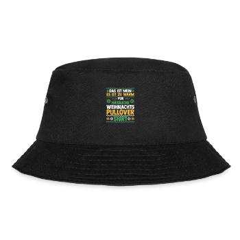 Weihnachtsmann Weihnachten Hässliche Weihnachten - Bucket Hat - Schwarz - Vorne - Lela (165cm)