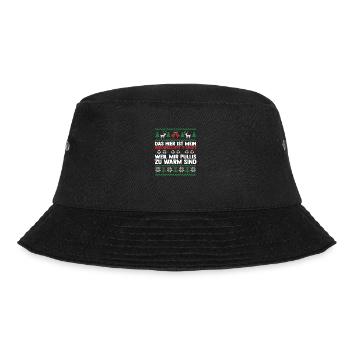 Santa Claus Christmas Ugly Christmas - Bucket Hat - black - Front - Lela (165cm)