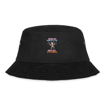 Carnival Costume Carnival - Bucket Hat - black - Front - Lela (165cm)