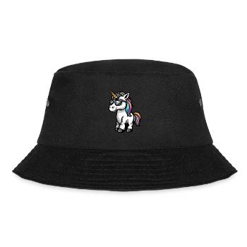 Licorne Bande dessinée cool - Bob - noir - Devant - Lela (165cm)