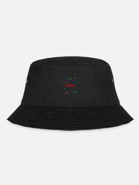 Liebe - Bucket Hat - Schwarz