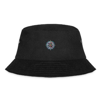 Kompass Travel - Bucket Hat - Schwarz - Vorne - Lela (165cm)
