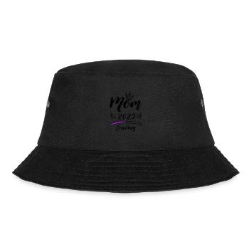 Mama 2025 Mom Loading - Bucket Hat - Schwarz - Vorne - Lela (165cm)