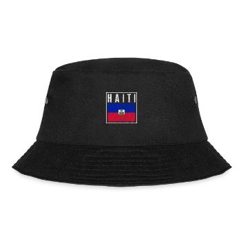 Haiti - Bucket Hat - Schwarz - Vorne - Lela (165cm)