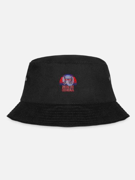 Corea del Norte - Gorro de pescador - negro