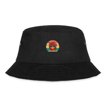 Truthahn - Bucket Hat - Schwarz - Vorne - Lela (165cm)