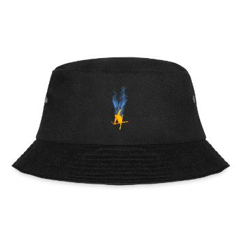 Freestyle Ski Flammen - Bucket Hat - Schwarz - Vorne - Lela (165cm)