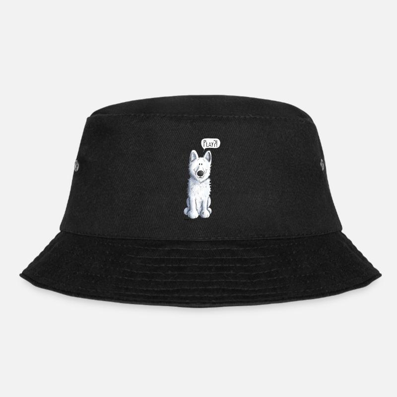 Schweizer Schäferhund Play - Bucket Hat - Schwarz