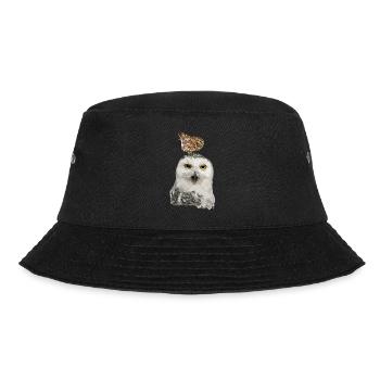 Nächtliche Raubvögel - Bucket Hat - Schwarz - Vorne - Lela (165cm)