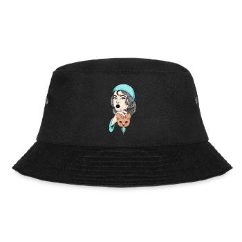 Cat woman - Bucket Hat - black - Front - Lela (165cm)