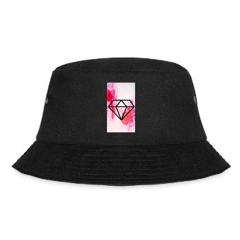 Rosé Diamant - Bucket Hat - Schwarz - Vorne - Lela (165cm)