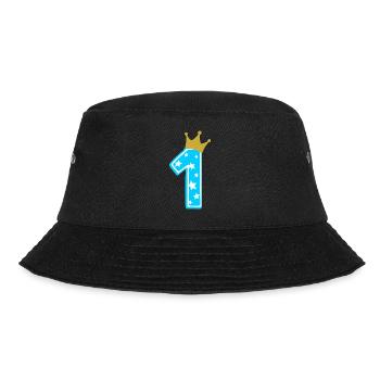 1 couronne 1er anniversaire 1 an - Bob - noir - Devant - Lela (165cm)