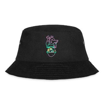 Heart Skull 1 rose - Bob - noir - Devant - Lela (165cm)