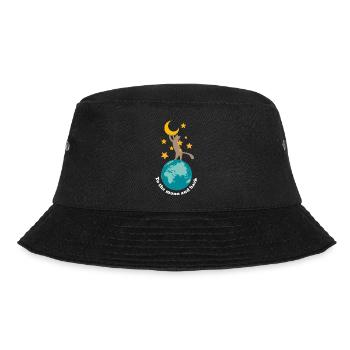 To the moon and back - Bucket Hat - black - Front - Lela (165cm)