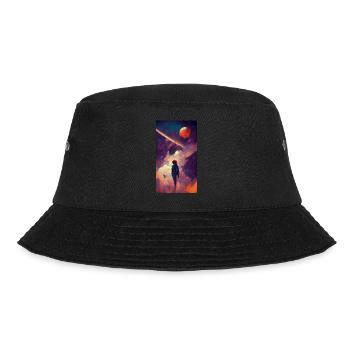 Spike Anime Hommage - Bucket Hat - Schwarz - Vorne - Lela (165cm)