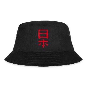 Japan - Bucket Hat - Schwarz - Vorne - Lela (165cm)