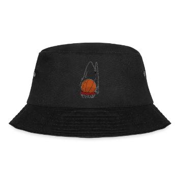 Stickman Sport Basketball - Bucket Hat - Schwarz - Vorne - Lela (165cm)