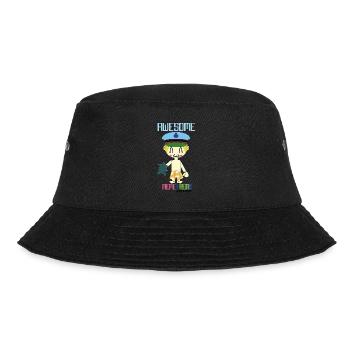 Awesome - MEME FRENS by DEEX.SPACE - Bucket Hat - black - Front - Lela (165cm)