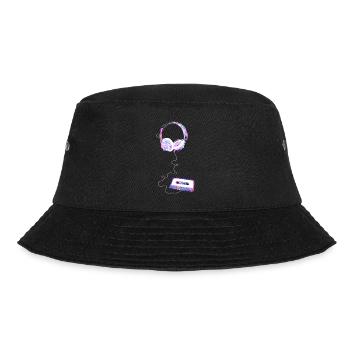 Sound Waves Music blues pop rock dance Hard Rock - Bucket Hat - black - Front - Lela (165cm)