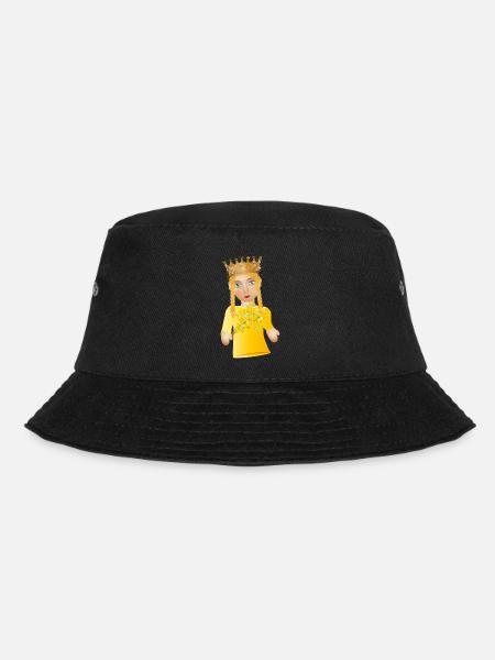 Die schöne Prinzessin als Puppen Theater Figur - Bucket Hat - Schwarz