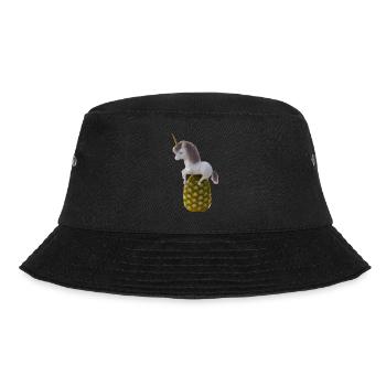 Licorne ananas - Licorne tropicale - Bob - noir - Devant - Lela (165cm)