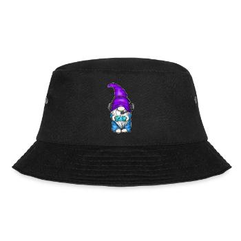 Gamer Gaming Gnome - Bucket Hat - black - Front - Lela (165cm)