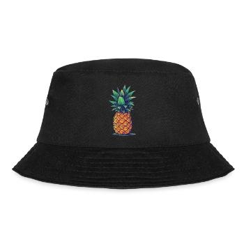 Pineapple - Bucket Hat - black - Front - Lela (165cm)