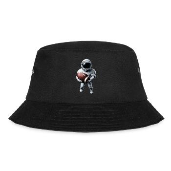 Touchdown im Weltall - Bucket Hat - Schwarz - Vorne - Lela (165cm)