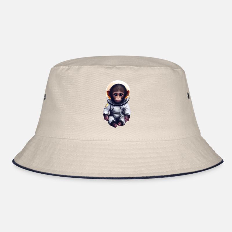 Affe Astronaut Bucket Hat