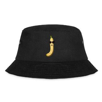 Banana Dude - Bucket Hat - Schwarz - Vorne - Lela (165cm)