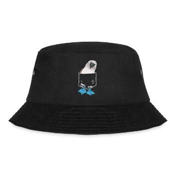Blue-footed Booby Seabird Blue-footed Booby Seabird - Bucket Hat - black - Front - Lela (165cm)
