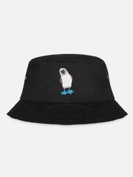 Blaufußtölpel Blue-footed Booby Seevogel - Bucket Hat - Schwarz