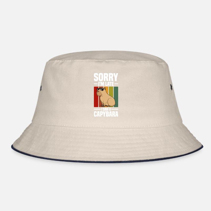 Capybara niedlich | Capy Capybaras Tiere Geschenke Bucket Hat