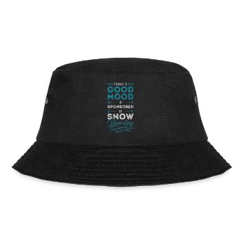 Snowboard Urlaub Hobby - Bucket Hat - Schwarz - Vorne - Lela (165cm)