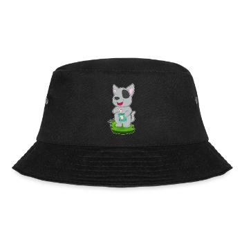Hund Kartoffelchips - Bucket Hat - Schwarz - Vorne - Lela (165cm)