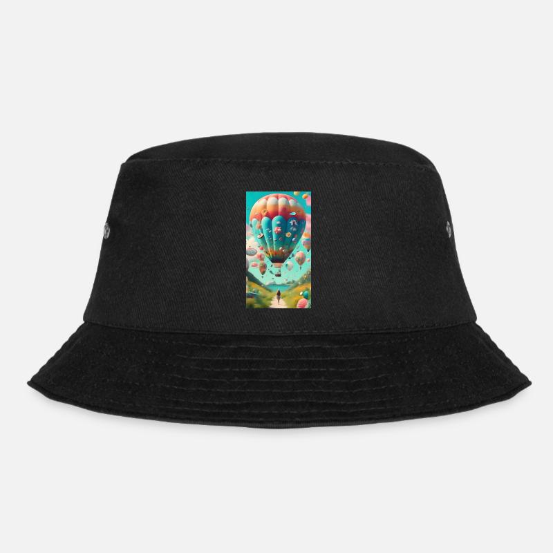 Balon Balloon - Bucket Hat - black
