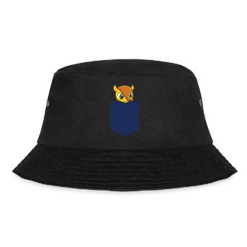Armadillo Pet Armadillo Gift - Bucket Hat - black - Front - Lela (165cm)