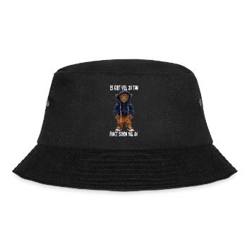 There's a lot to do, let's start - Bucket Hat - black - Front - Lela (165cm)