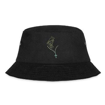 Jungfrau Maria Jesus Bibel Christliche Religion Madona - Bucket Hat - Schwarz - Vorne - Lela (165cm)