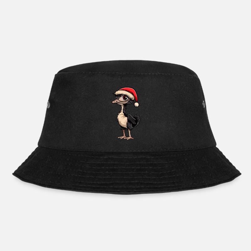 Strauß Weihnachten - Bucket Hat - Schwarz