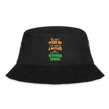 You Don t Scare Me Quote - Bucket Hat - Schwarz - Vorne - Lela (165cm)