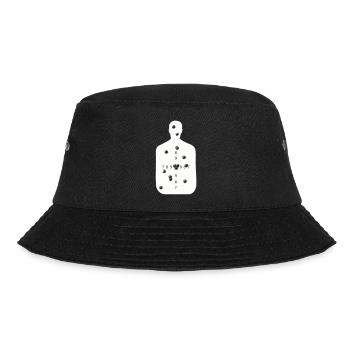Zielscheibe - Bucket Hat - Schwarz - Vorne - Lela (165cm)