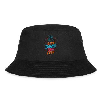 Bester Tanzbruder aller Zeiten - Bucket Hat - Schwarz - Vorne - Lela (165cm)
