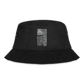 B52 Stratofortress American Flag Military Tar - Bucket Hat - black - Front - Lela (165cm)